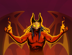 Demon Form card art