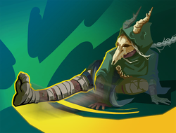 Leg Sweep card art