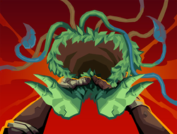 Strangle card art